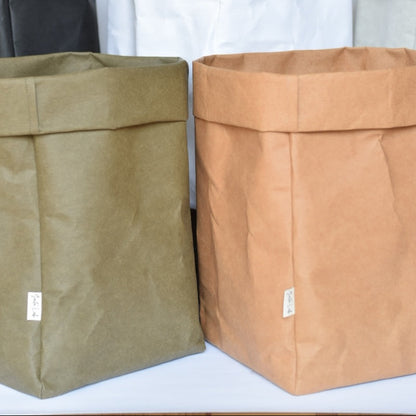 Medium washable paper baskets in different colors – Gaita Lab